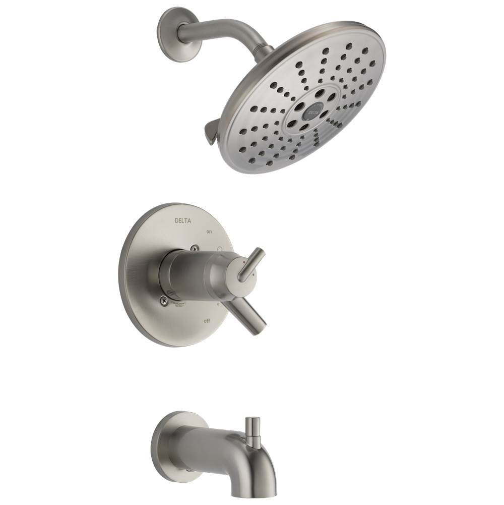 Trinsic TempAssure 17T Series H2OKineticTub & Shower Trim