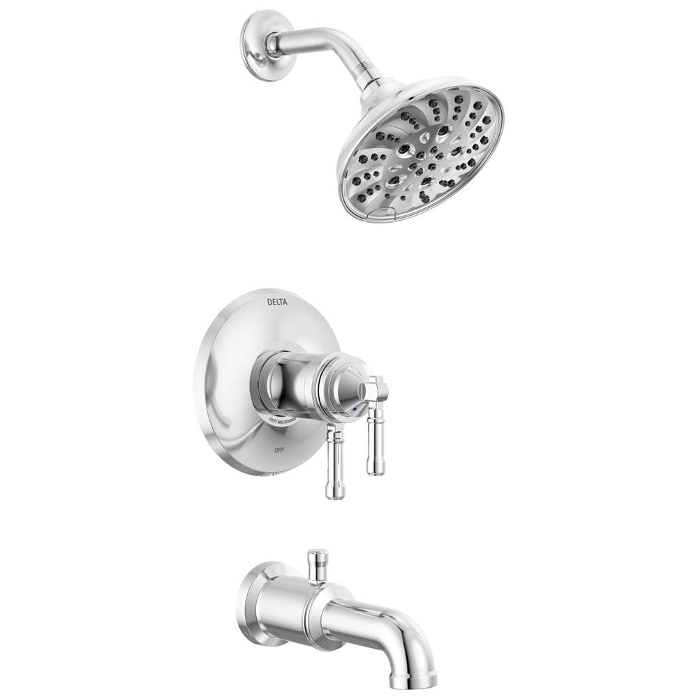Delta Faucet - BroderickE 17T Series Tub Shower Trim - LumicoatÂ® Chrome