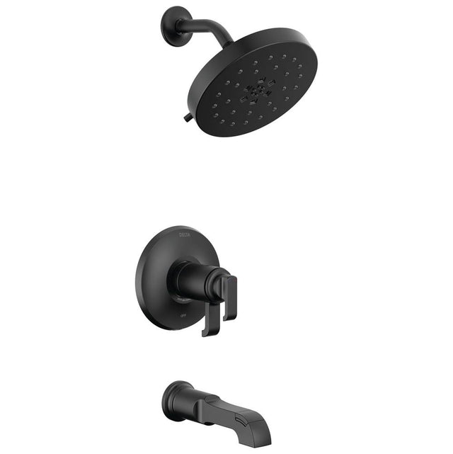 Delta Faucet - TetraE 17T Series Tub Shower Trim - Matte Black