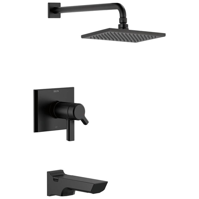 Delta Faucet - PivotalE TempAssure 17T Series H2OKineticTub & Shower Trim - Matte Black