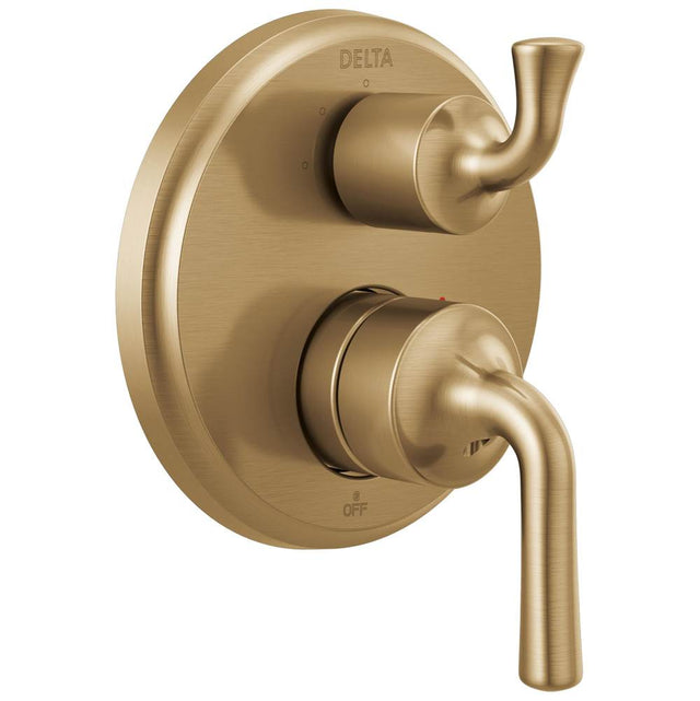 Delta Faucet - KayraE Two-Handle Monitor 14 Series Valve Trim with 3-Setting Integrated Diverter - Champagne Bronze