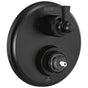 Delta Faucet - DorvalE Traditional 2-Handle Monitor 14 Series Valve Trim with 3 Setting Diverter - Matte Black