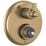 Delta Faucet - DorvalE Traditional 2-Handle Monitor 14 Series Valve Trim with 3 Setting Diverter - Champagne Bronze