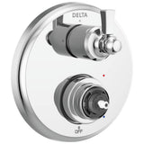 Delta Faucet - DorvalE Traditional 2-Handle Monitor 14 Series Valve Trim with 3 Setting Diverter - Chrome