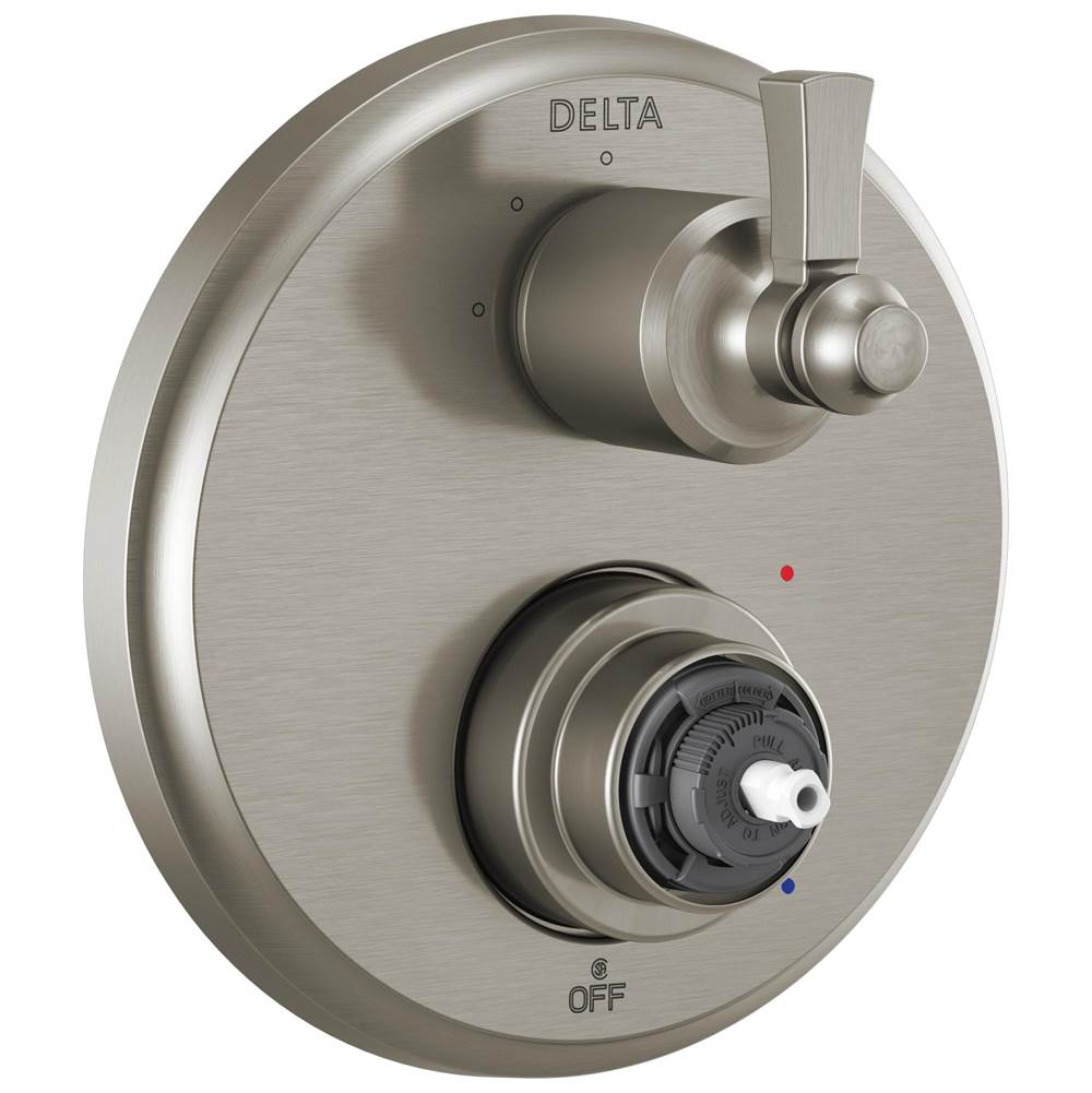 Delta Faucet - DorvalE Traditional 2-Handle Monitor 14 Series Valve Trim with 3 Setting Diverter - Stainless