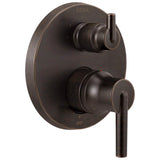 Delta Faucet - Trinsic Contemporary Two Handle Monitor 14 Series Valve Trim with 3-Setting Integrated Diverter - Venetian Bronze