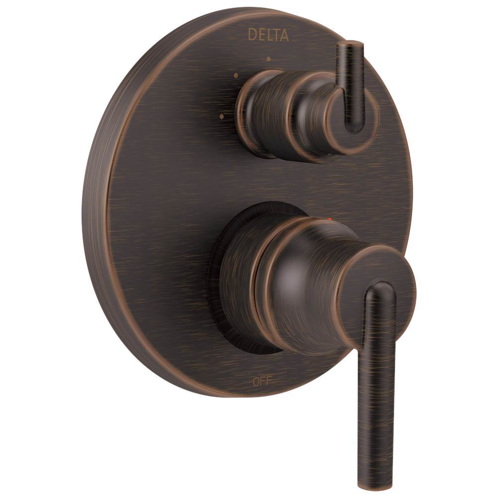 Trinsic Contemporary Two Handle Monitor 14 Series Valve Trim with 3-Setting Integrated Diverter