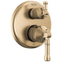 Delta Faucet - BroderickE 14 Series Integrated Diverter Trim 3-Setting - LumicoatÂ® Champagne Bronze