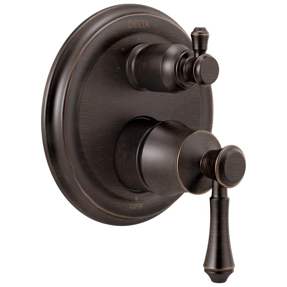 Delta Faucet - CassidyE Traditional 2-Handle Monitor 14 Series Valve Trim with 3-Setting Integrated Diverter - Venetian Bronze