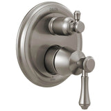 Delta Faucet - CassidyE Traditional 2-Handle Monitor 14 Series Valve Trim with 3-Setting Integrated Diverter - Stainless