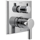 Delta Faucet - PivotalE 2-Handle Monitor 14 Series Valve Trim with 3-Setting Diverter - LumicoatÂ® Chrome