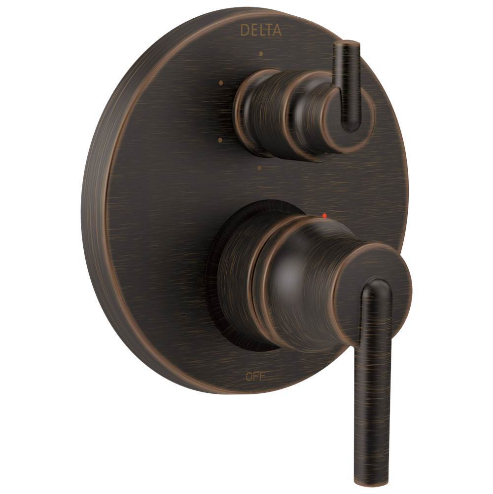 Trinsic Contemporary Two Handle Monitor 14 Series Valve Trim with 6-Setting Integrated Diverter