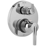 Trinsic Contemporary Two Handle Monitor 14 Series Valve Trim with 6-Setting Integrated Diverter