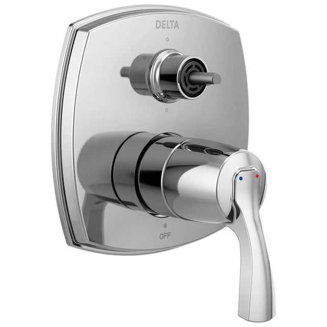 Delta Faucet - Stryke 14 Series Integrated Diverter Trim with Six Function Diverter Less Diverter Handle - Lumicoat Stainless