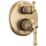 Delta Faucet - BroderickE 14 Series Integrated Diverter Trim 6-Setting - LumicoatÂ® Champagne Bronze