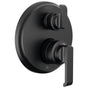Delta Faucet - TetraE 14 Series Integrated Diverter Trim with 6-Setting - Matte Black