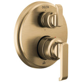 Delta Faucet - TetraE 14 Series Integrated Diverter Trim with 6-Setting - LumicoatÂ® Champagne Bronze