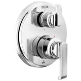 Delta Faucet - TetraE 14 Series Integrated Diverter Trim with 6-Setting - LumicoatÂ® Chrome