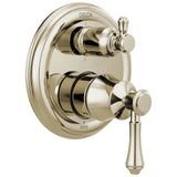 Delta Faucet - CassidyE Traditional Monitor 14 Series Valve Trim with 6-Setting Integrated Diverter - Polished Nickel
