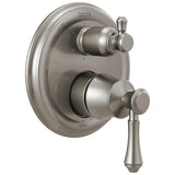 Delta Faucet - CassidyE Traditional 2-Handle Monitor 14 Series Valve Trim with 6-Setting Integrated Diverter - Stainless