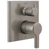 Delta Faucet - PivotalE 14 Series Integrated Diverter Trim - 6 Function Diverter - LumicoatÂ® Stainless