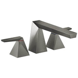 Delta Faucet - TrillianE Two-Handle Roman Tub Trim - LumicoatÂ® Black Stainless