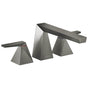 Delta Faucet - TrillianE Two-Handle Roman Tub Trim - LumicoatÂ® Black Stainless