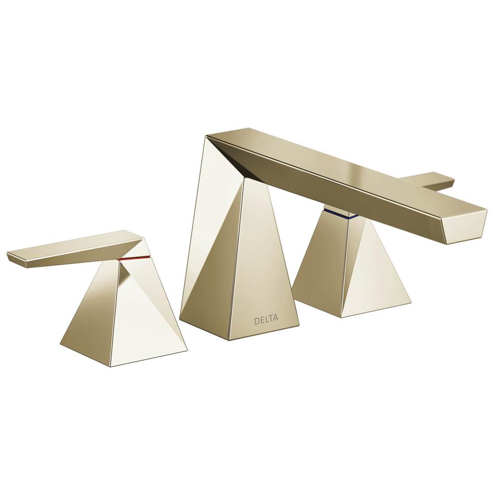 Delta Faucet - TrillianE Two-Handle Roman Tub Trim - LumicoatÂ® Polished Nickel