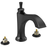 Delta Faucet - DorvalE Roman Tub Trim - Less Handles - Matte Black