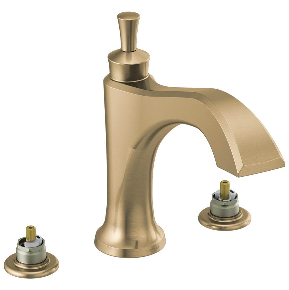Delta Faucet - DorvalE Roman Tub Trim - Less Handles - Champagne Bronze