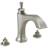 Delta Faucet - DorvalE Roman Tub Trim - Less Handles - Stainless