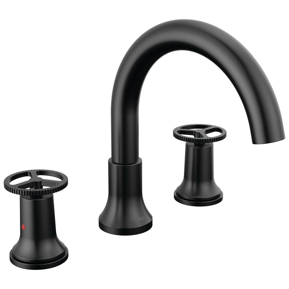 Delta Faucet - Trinsic Roman Tub Faucet Trim - Matte Black