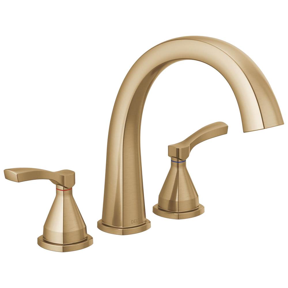 Delta Faucet - Stryke Roman Tub Trim - Lumicoat Champagne Bronze