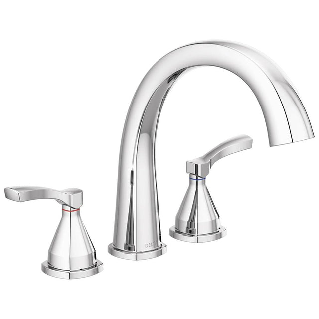Delta Faucet - Stryke Roman Tub Trim - Lumicoat Chrome