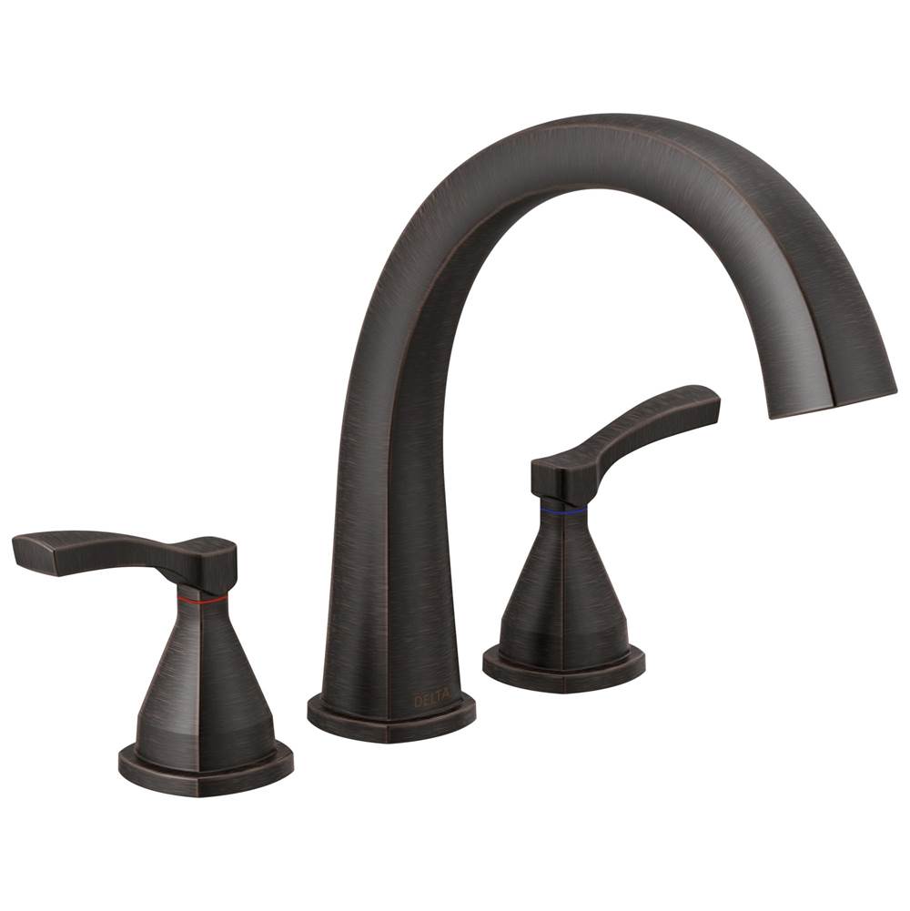 Delta Faucet - Stryke Three Hole Roman Tub Trim - Venetian Bronze