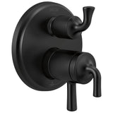 Delta Faucet - KayraE 2-Handle Monitor 17 Series Valve Trim with 3- or 6- Setting Diverter - Matte Black