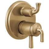 Delta Faucet - KayraE Two-Handle Monitor 17 Series Valve Trim with 3 Or 6-Setting Diverter - Champagne Bronze