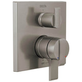 Delta Faucet - Ara Angular Modern Monitor 17 Series Valve Trim with 3-Setting Integrated Diverter - Stainless