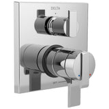 Ara Angular Modern Monitor 17 Series Valve Trim with 3-Setting Integrated Diverter