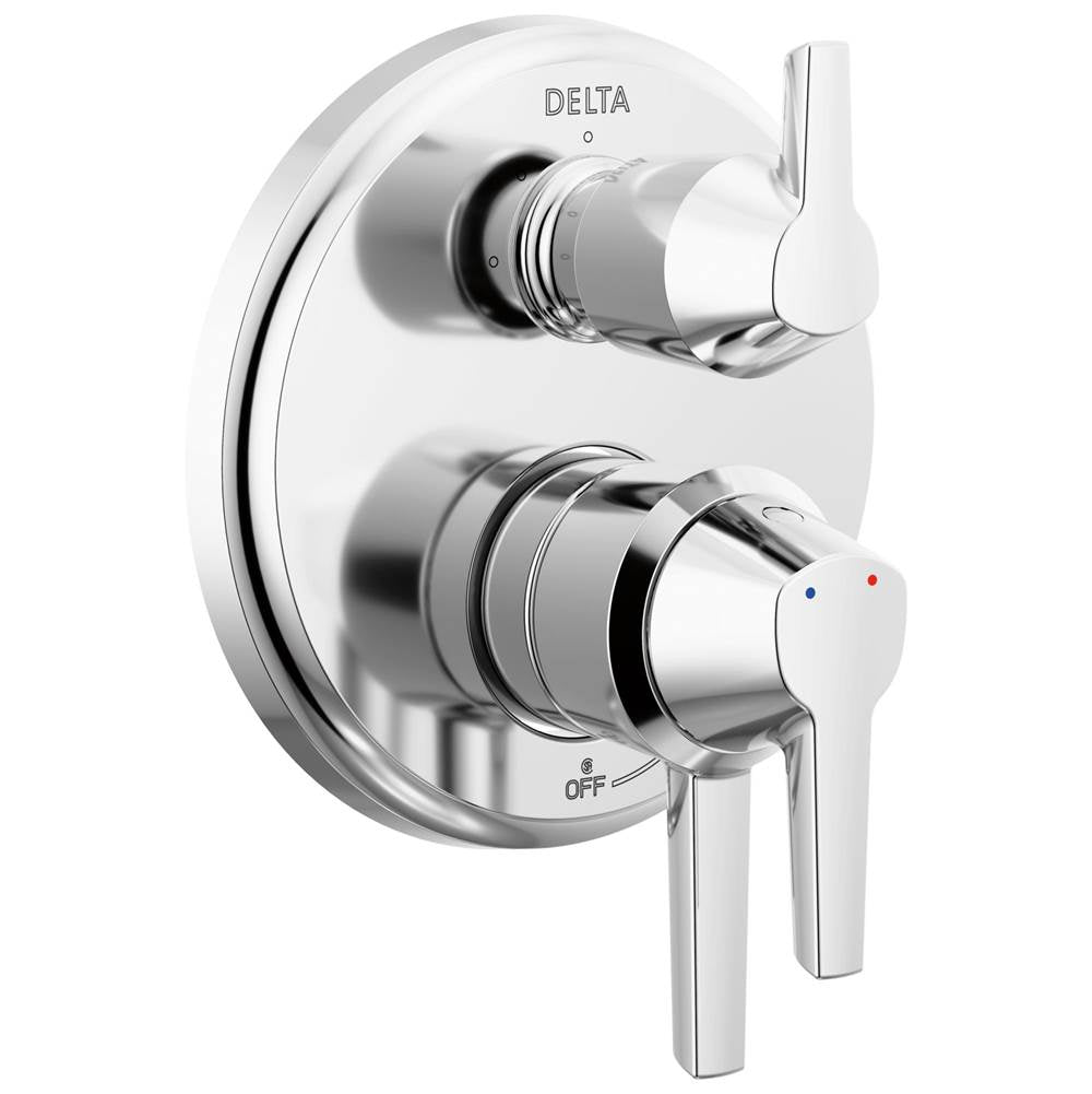 Delta Faucet - GaleonE 17S Integrated Diverter Trim - 3 Setting - LumicoatÂ® Chrome