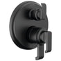 Delta Faucet - TetraE 17 Series Integrated Diverter Trim with 3-Setting - Matte Black