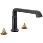 Delta Faucet - TetraE Roman Tub Trim - Matte Black