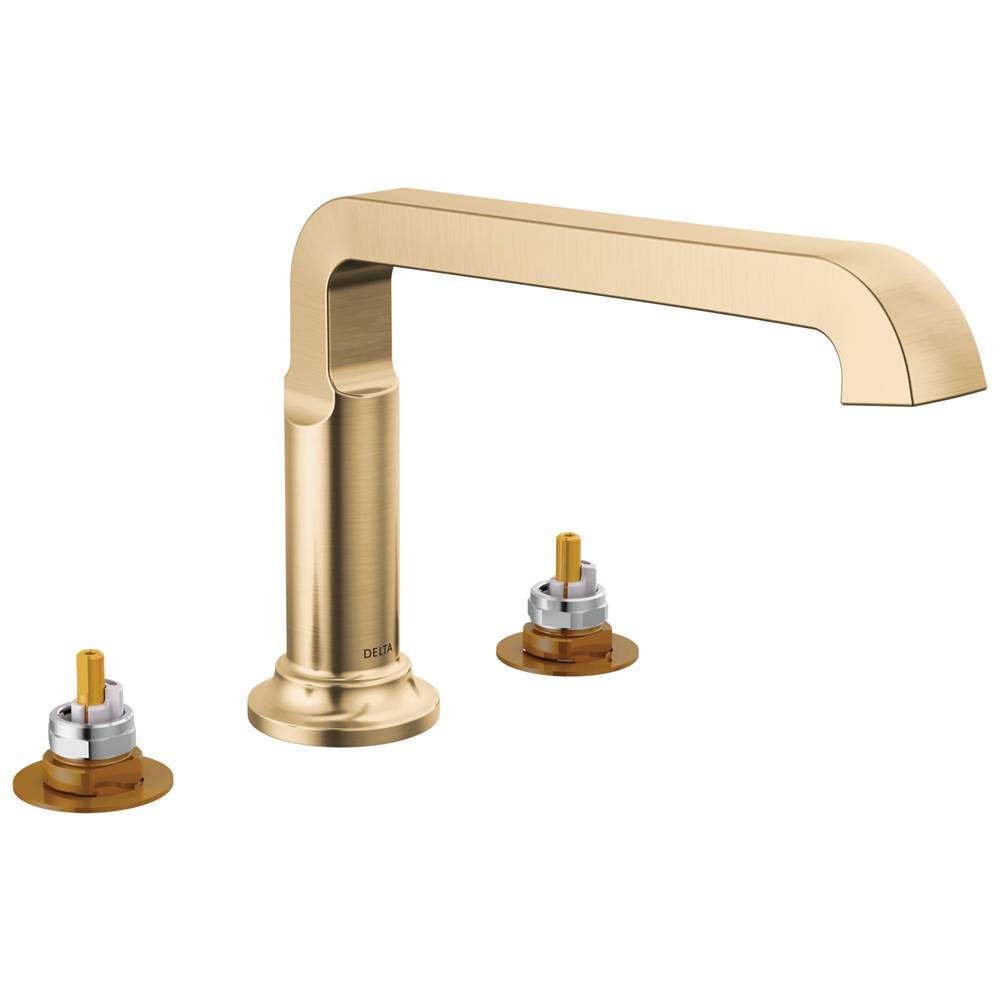 Delta Faucet - TetraE Roman Tub Trim - LumicoatÂ® Champagne Bronze