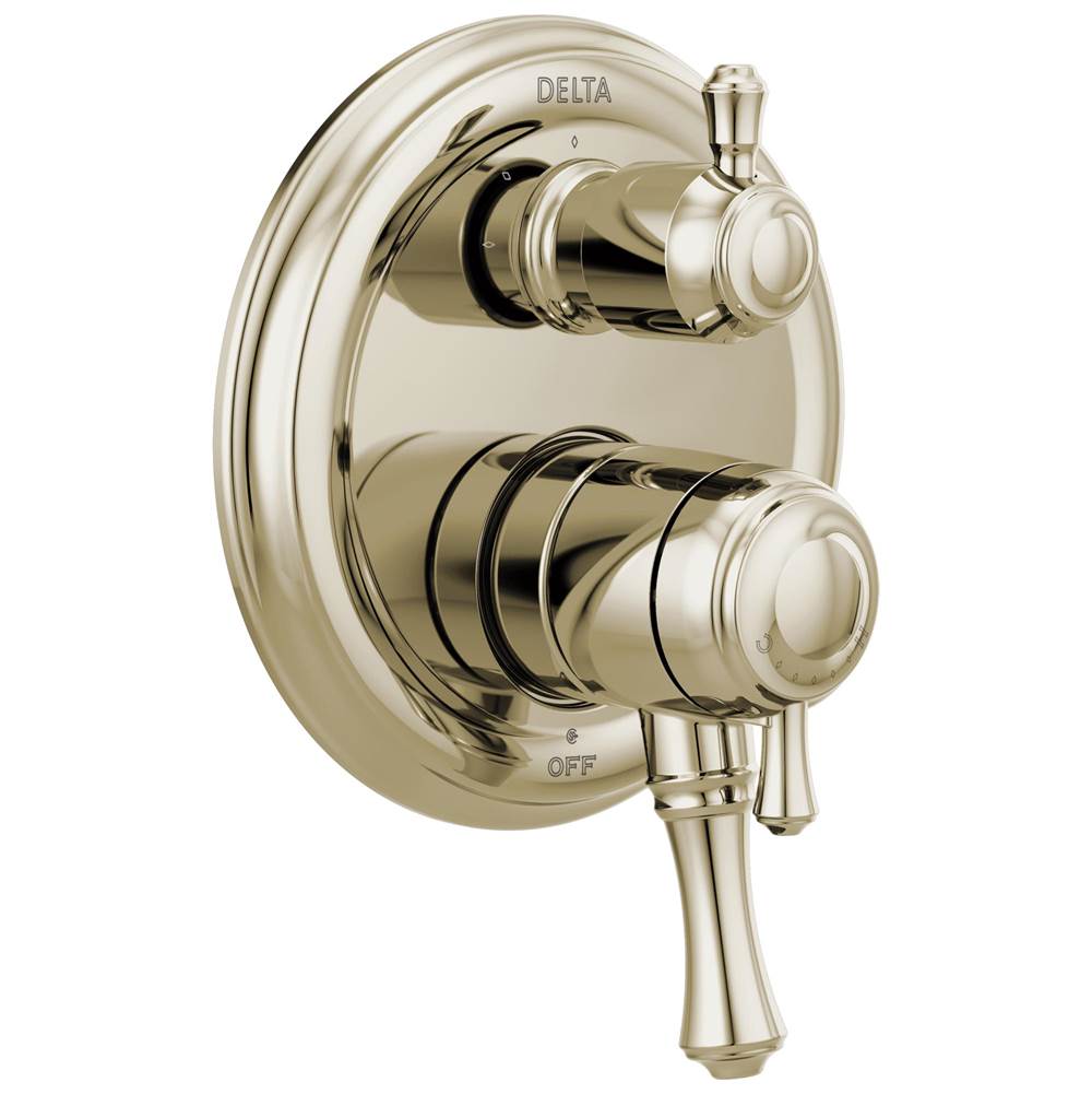 Delta Faucet - CassidyE Traditional Monitor 17 Series Valve Trim with 3-Setting Integrated Diverter - Polished Nickel