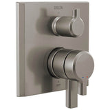Delta Faucet - PivotalE 17 Series Integrated Diverter Trim - 3 Function Diverter - LumicoatÂ® Stainless