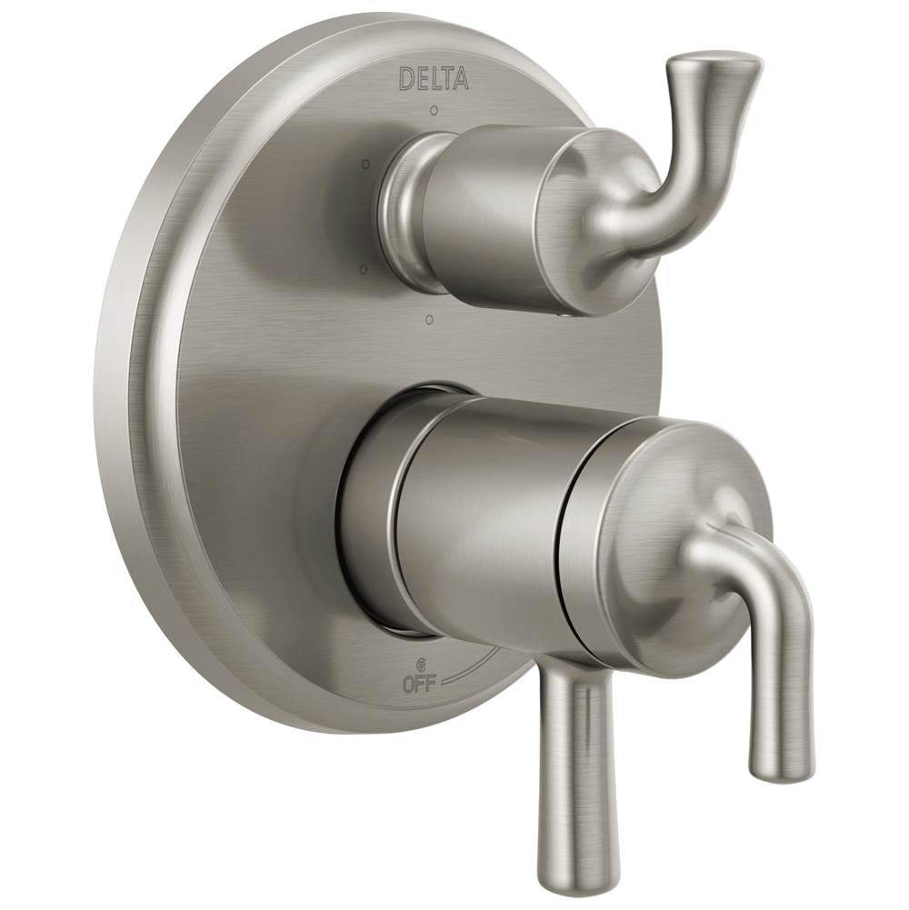 Delta Faucet - KayraE 2-Handle Monitor 17 Series Valve Trim with 3- or 6- Setting Diverter - Stainless