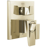 Delta Faucet - TrillianE Two-Handle Monitor 17 Series Valve Trim with 6-Setting Diverter - LumicoatÂ® Polished Nickel