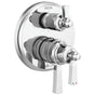 Delta Faucet - DorvalE Traditional 2-Handle Monitor 17 Series Valve Trim with 6 Setting Diverter - Chrome