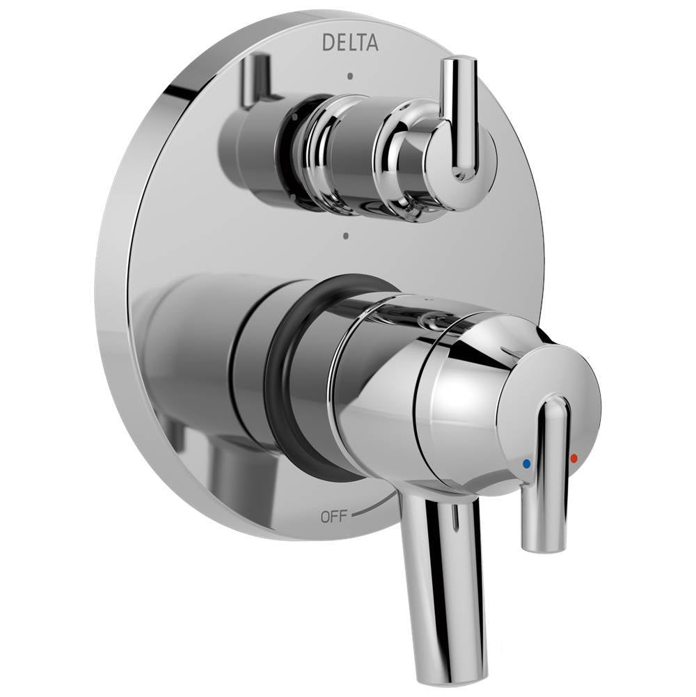 Trinsic Contemporary Two Handle Monitor 17 Series Valve Trim with 6-Setting Integrated Diverter