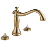 Delta Faucet - CassidyE Roman Tub Trim - Less Handles - Champagne Bronze